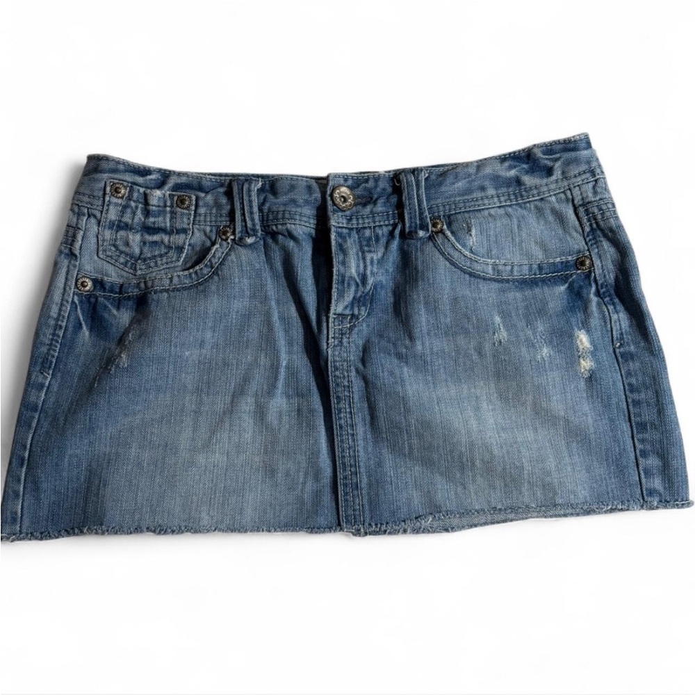 Aeropostale Blue Mini Skirt Casual Night Out
